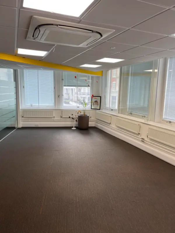 Empty Office Room Following a Clearance